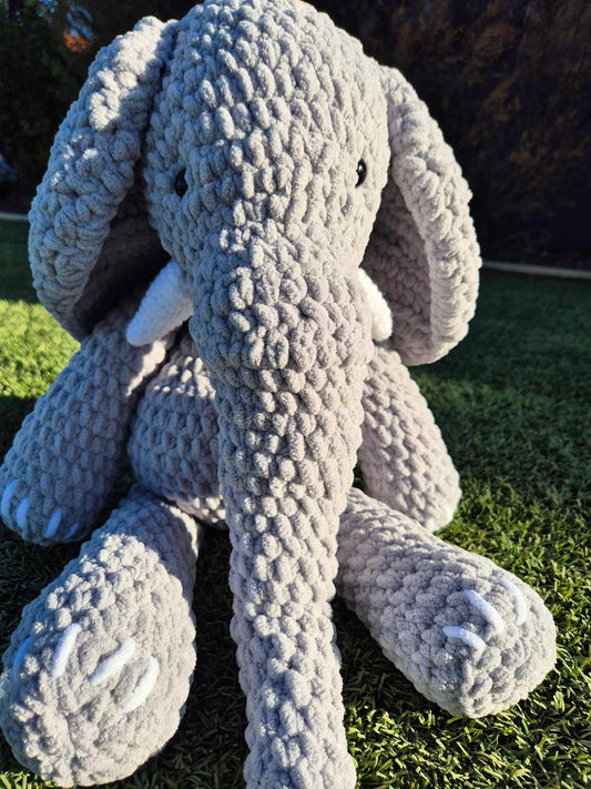 crochet elephant