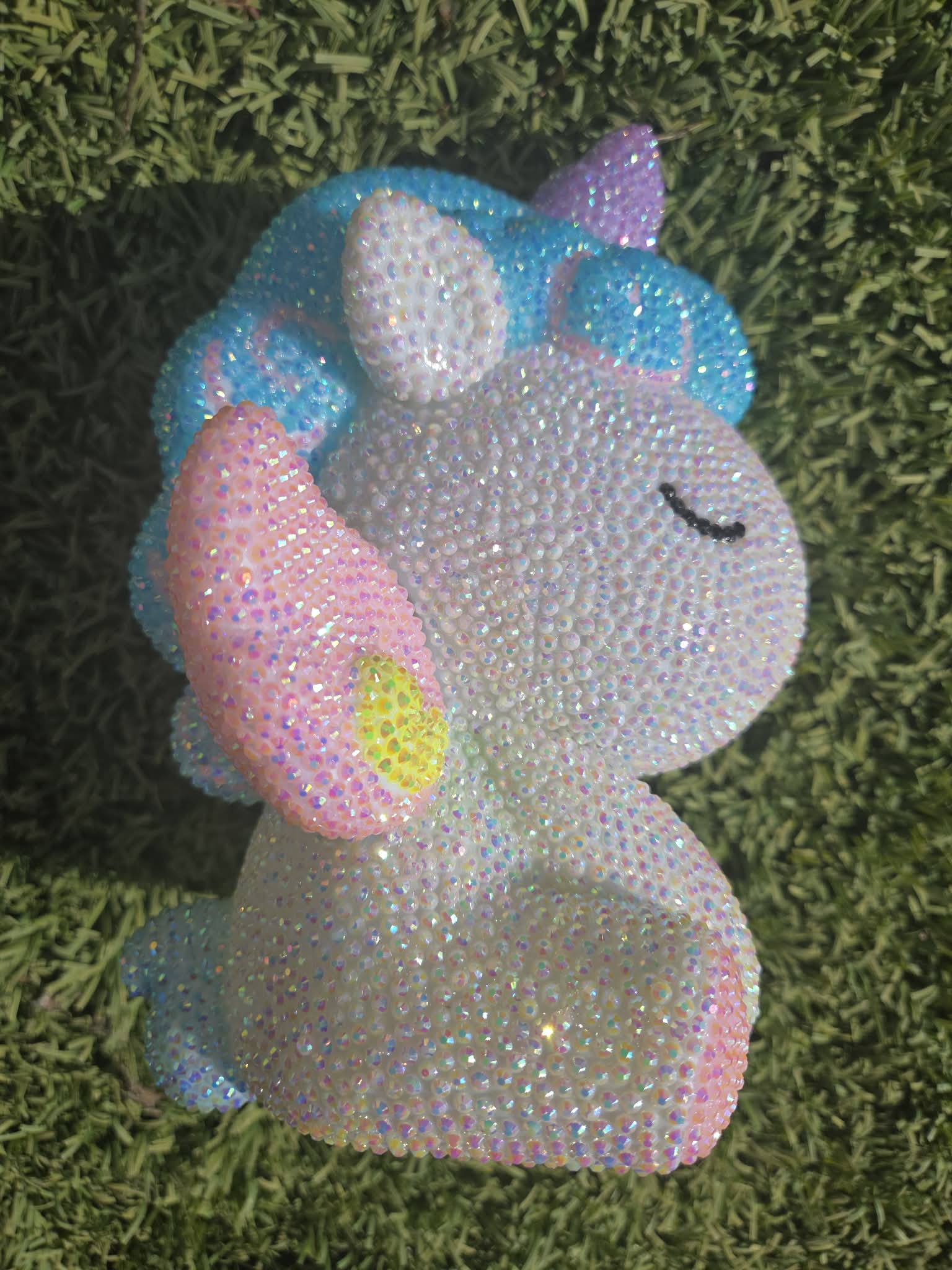 RHINESTONE MONEY BOX