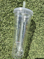 24OZ COLOURED STADIUM SNOW GLOBE BLANK