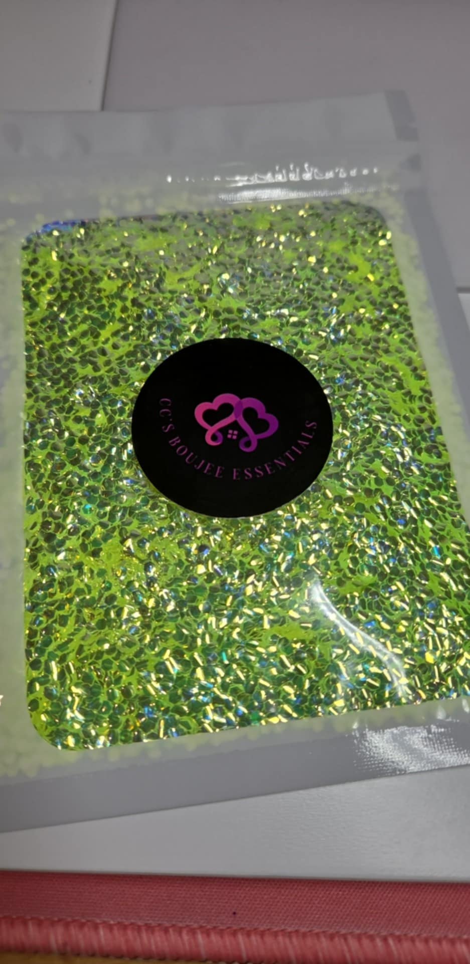 LEMON SQUEEZE BUBBLE GLITTER