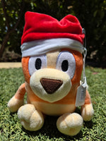 BLUE AND ORANGE DOG TEDDY