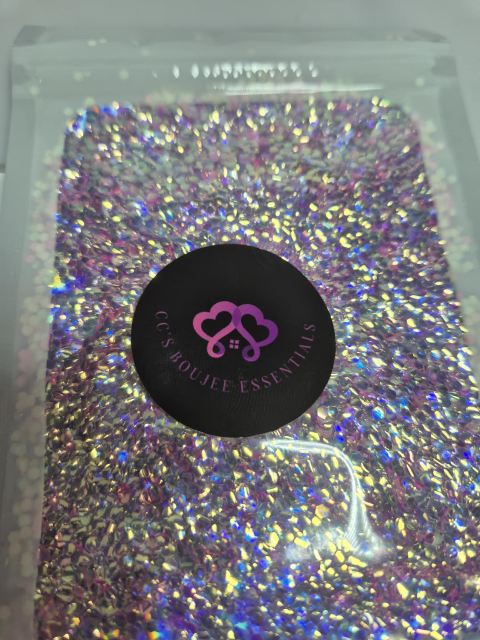 COTTON CANDY BUBBLE GLITTER