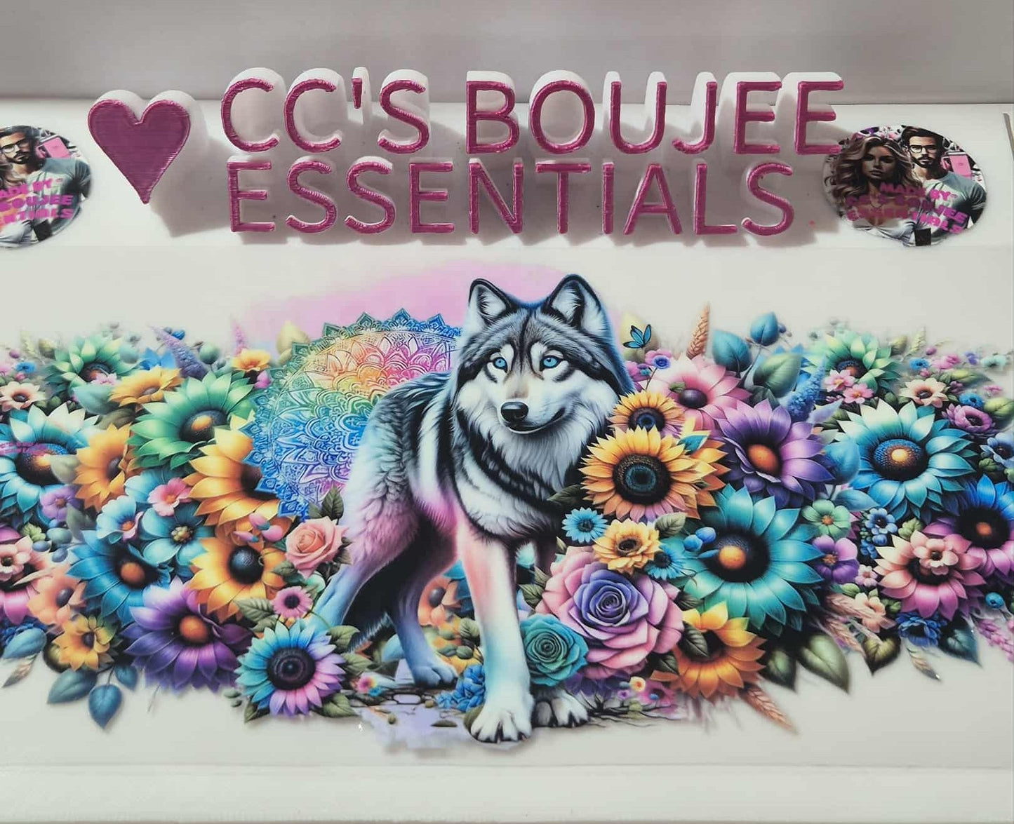 EXCLUSIVE WRAP PASTEL WOLF