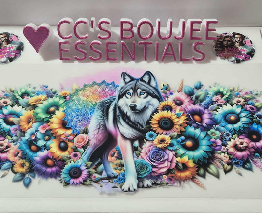 EXCLUSIVE WRAP PASTEL WOLF
