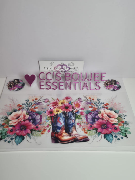 FLOWERS BUTTERFLIES 77 #WRAP