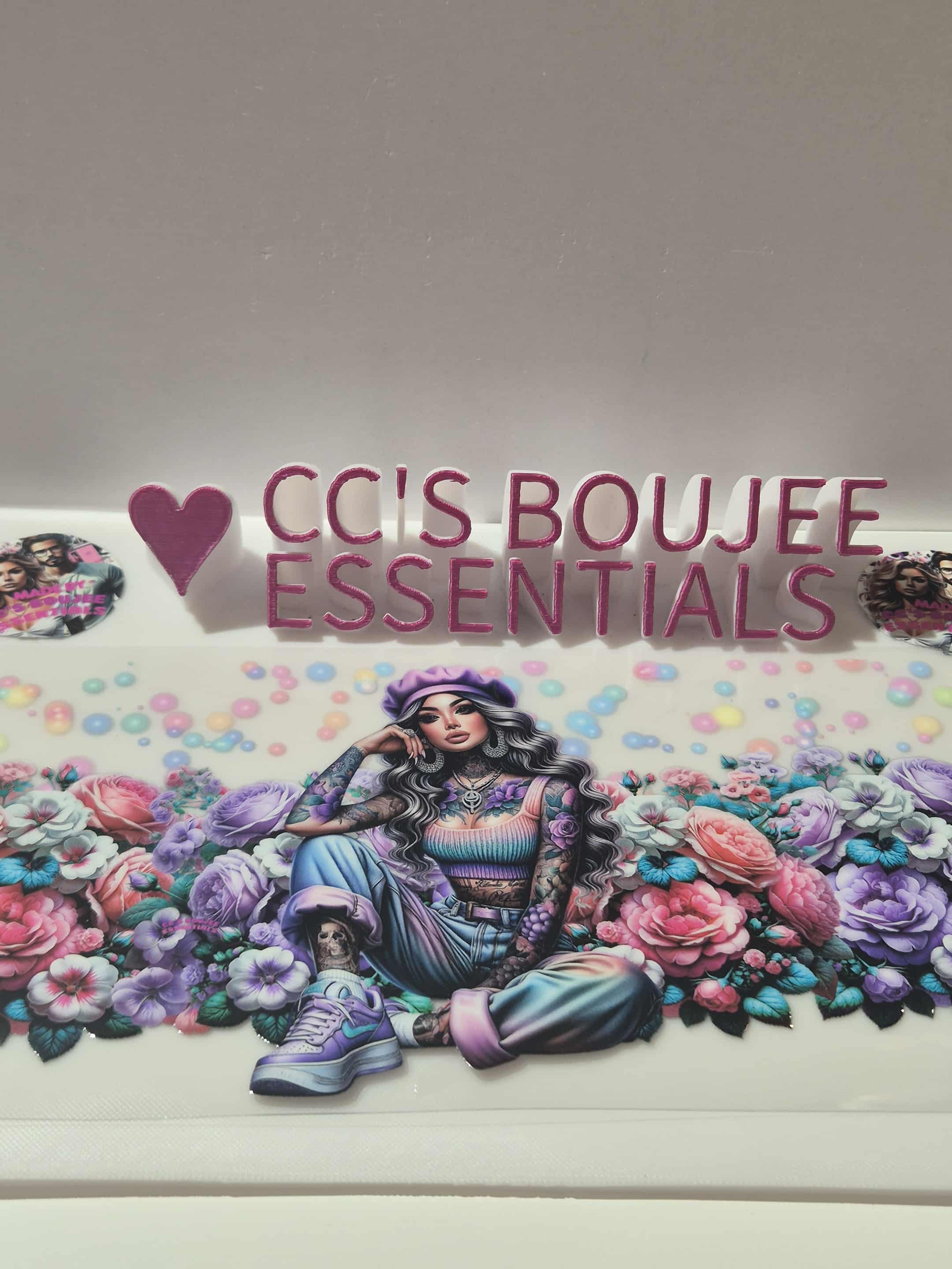 EXCLUSIVE WRAP TEAL PINK GIRL WITH HAT