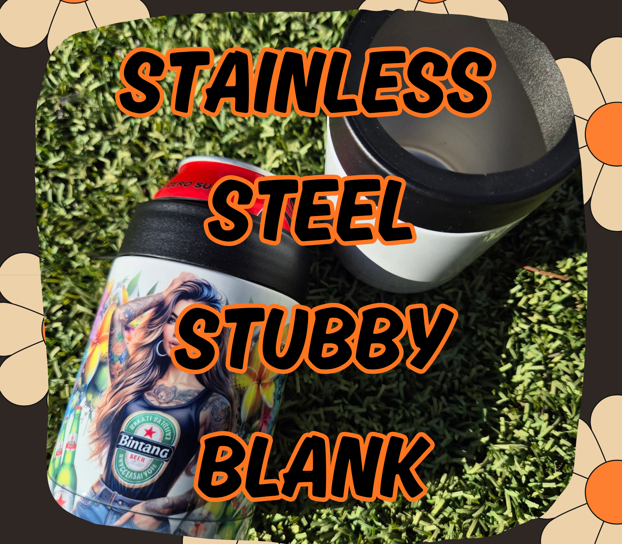 STAINLESS STEEL STUBBY HOLDER BLANKS