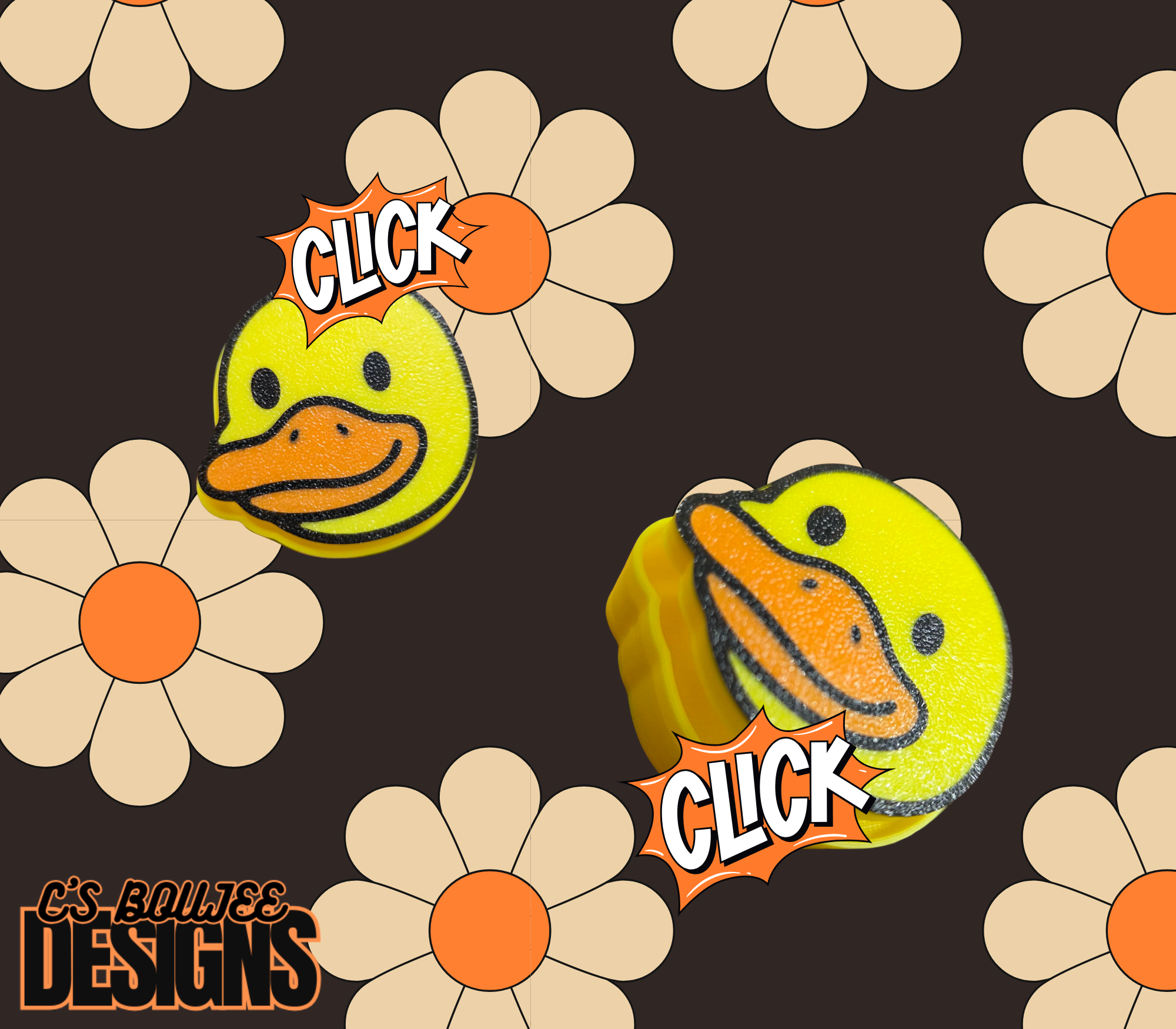 DUCK CLICKER 3D PRINT