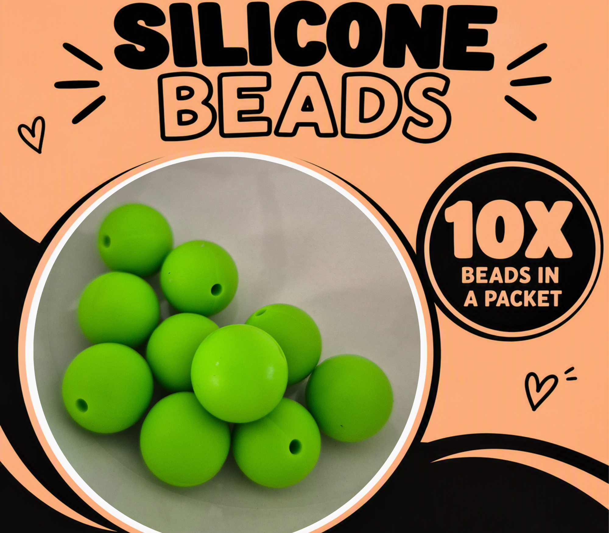 SILICONE BEADS #9