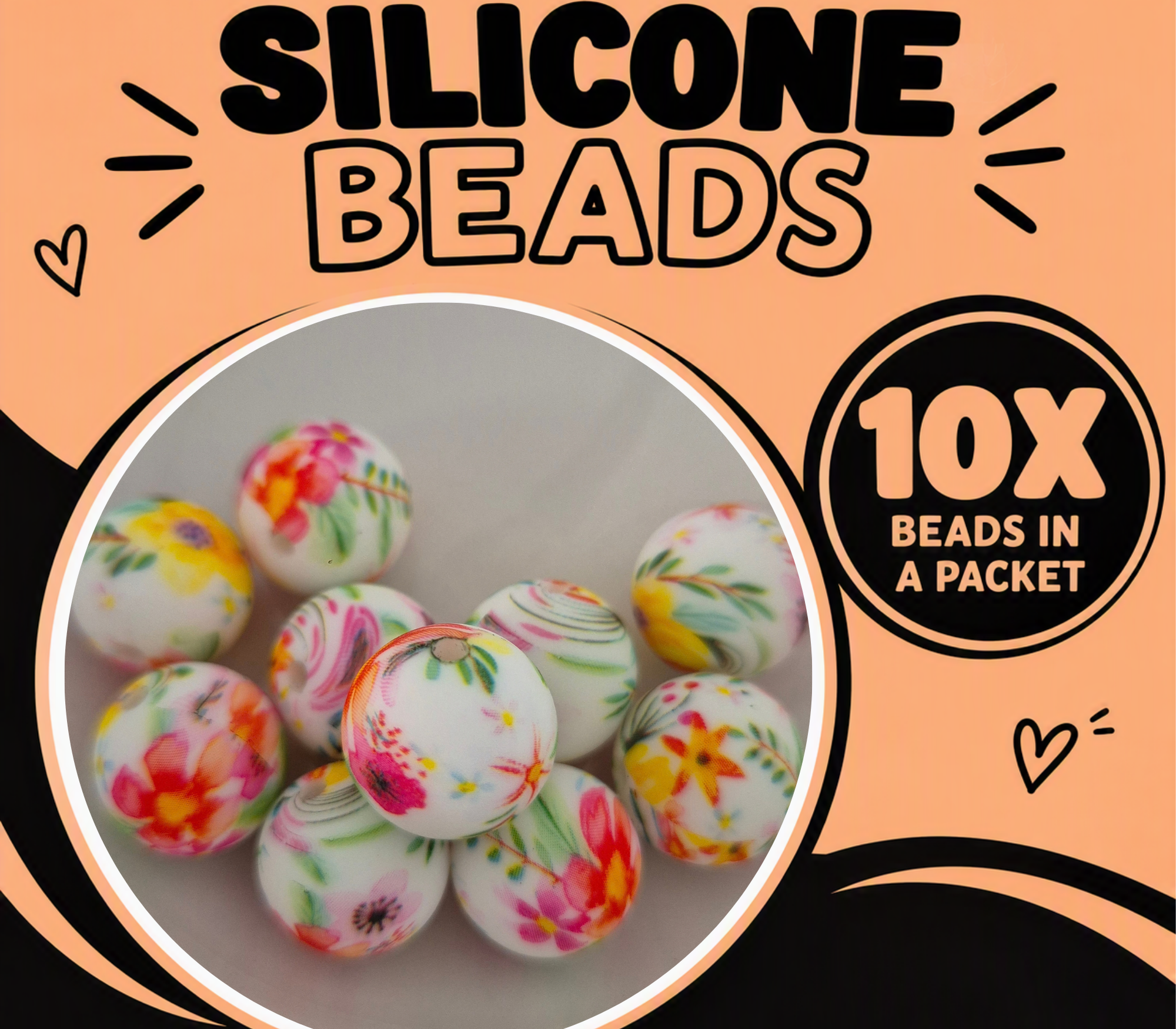 SILICONE BEADS #19