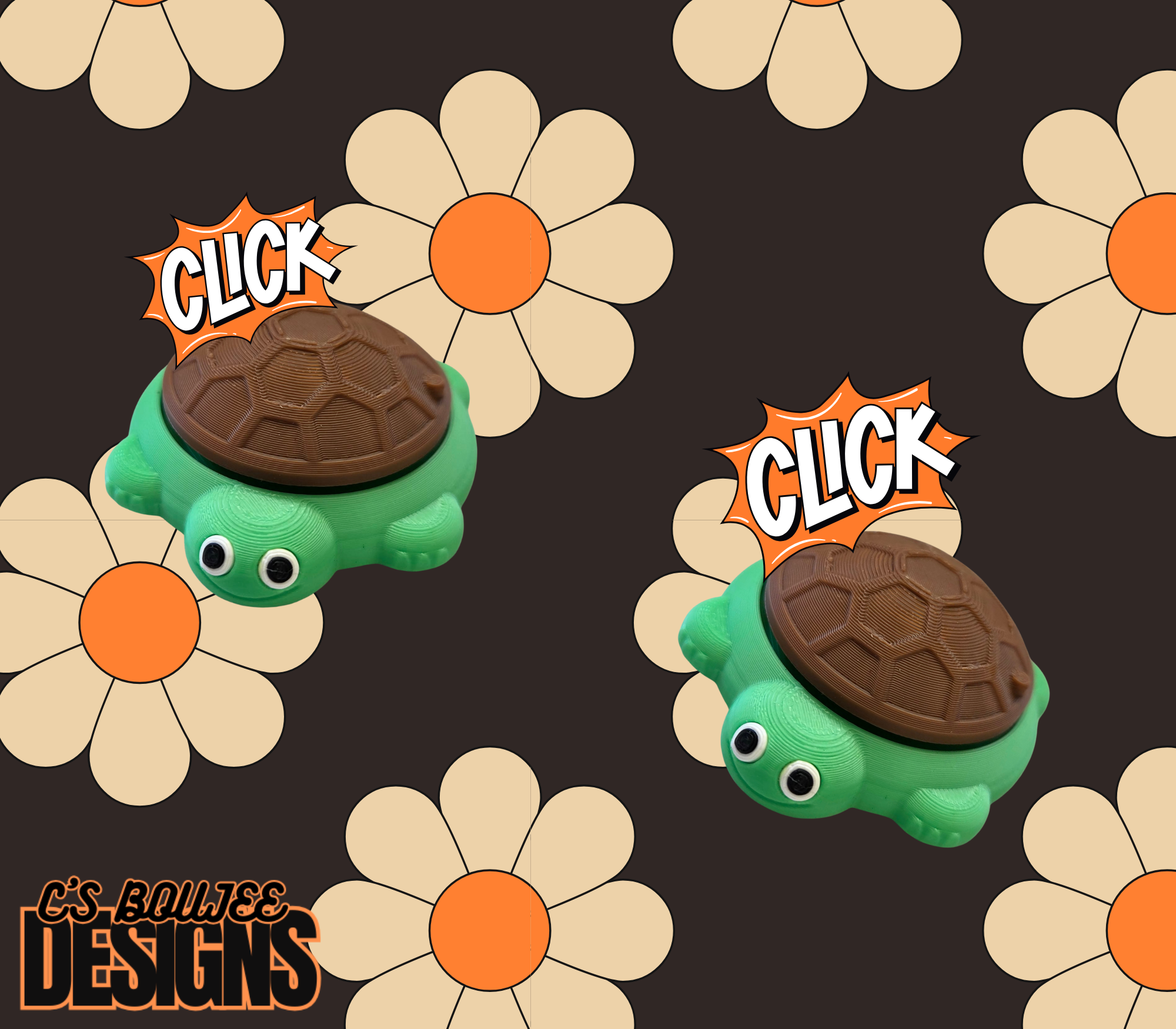 TURTLE CLICKER 3D PRINT