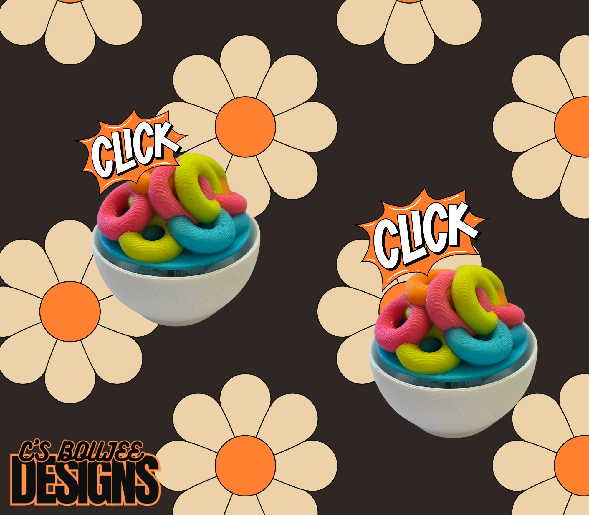 CEREAL CLICKER 3D PRINT