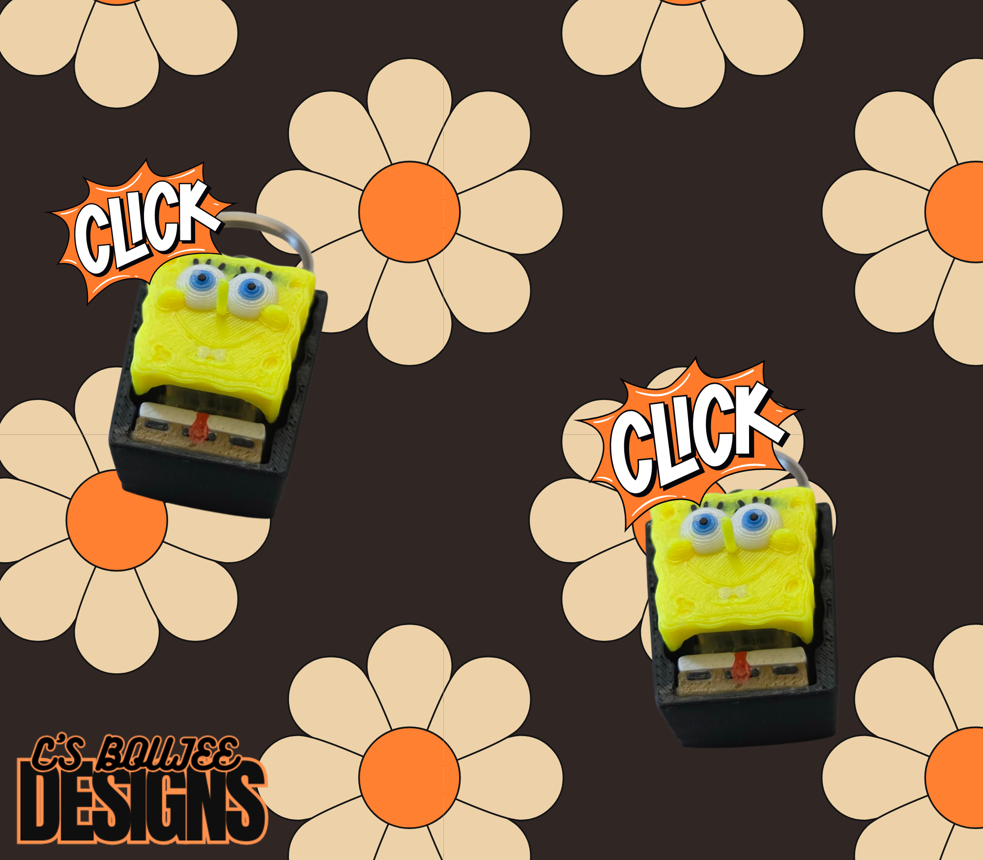 SPONGE CLICKER 3D PRINT