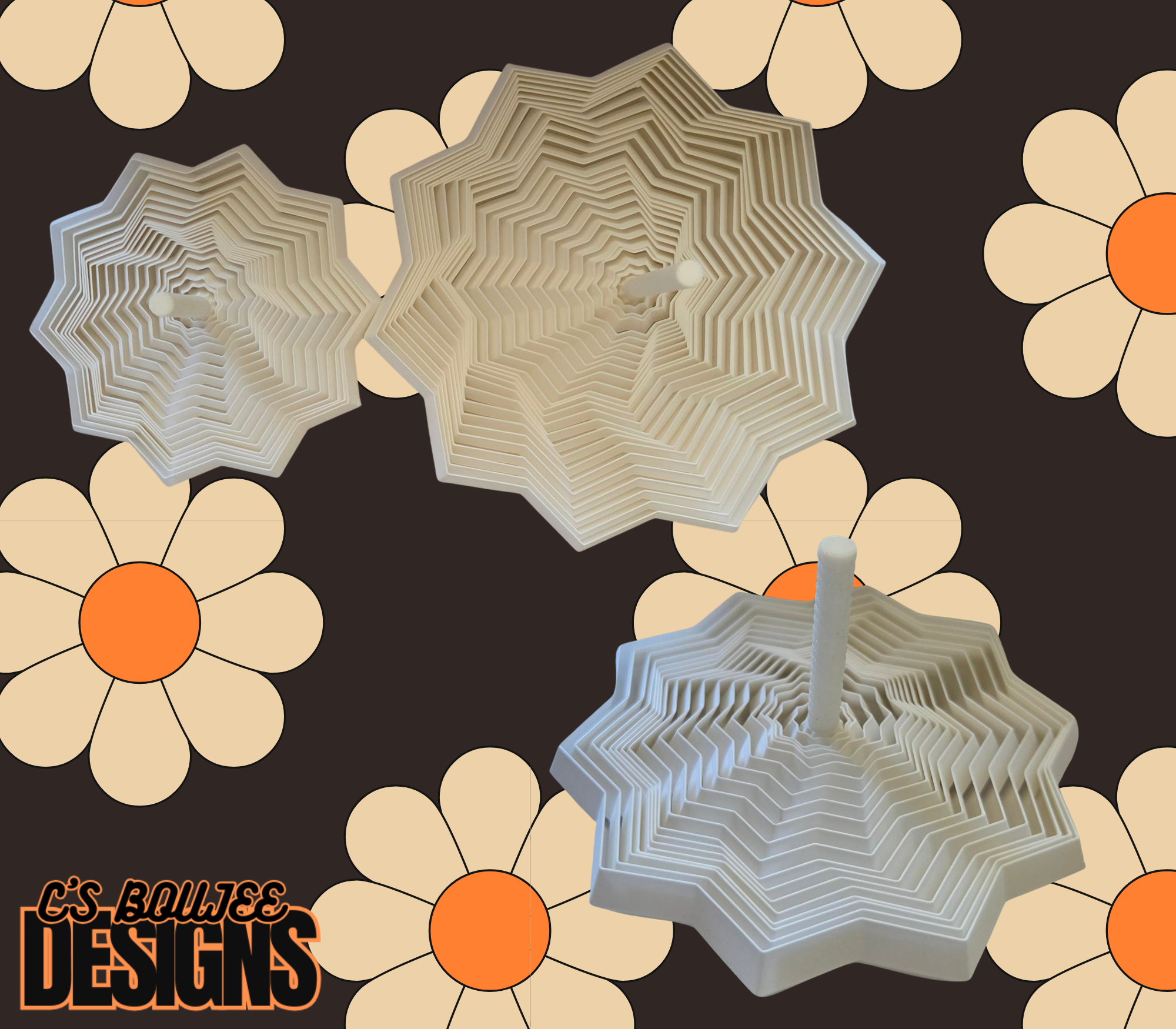 STAR FIDGET 3D PRINT