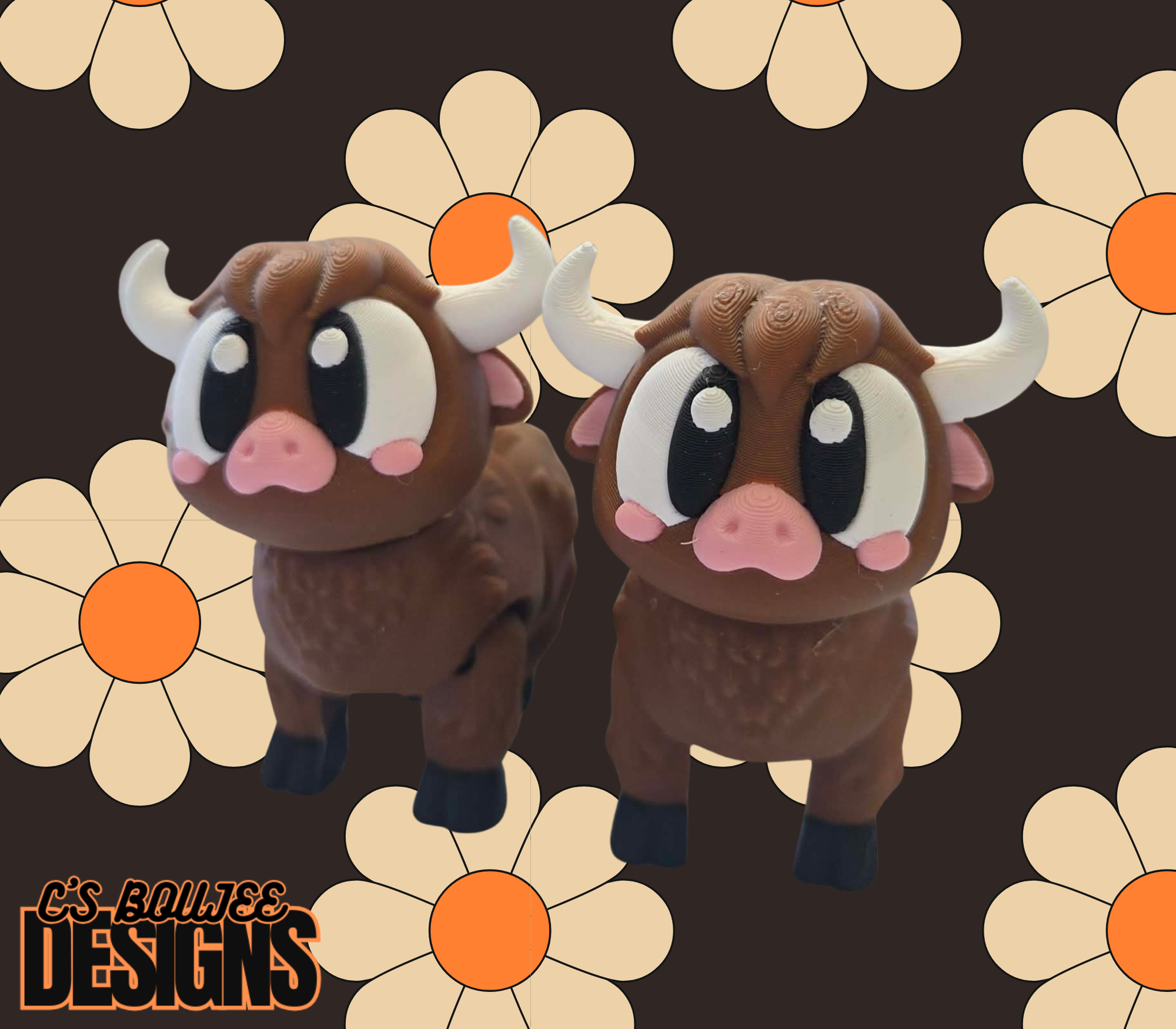 LITTLE COWS 3D PRINT