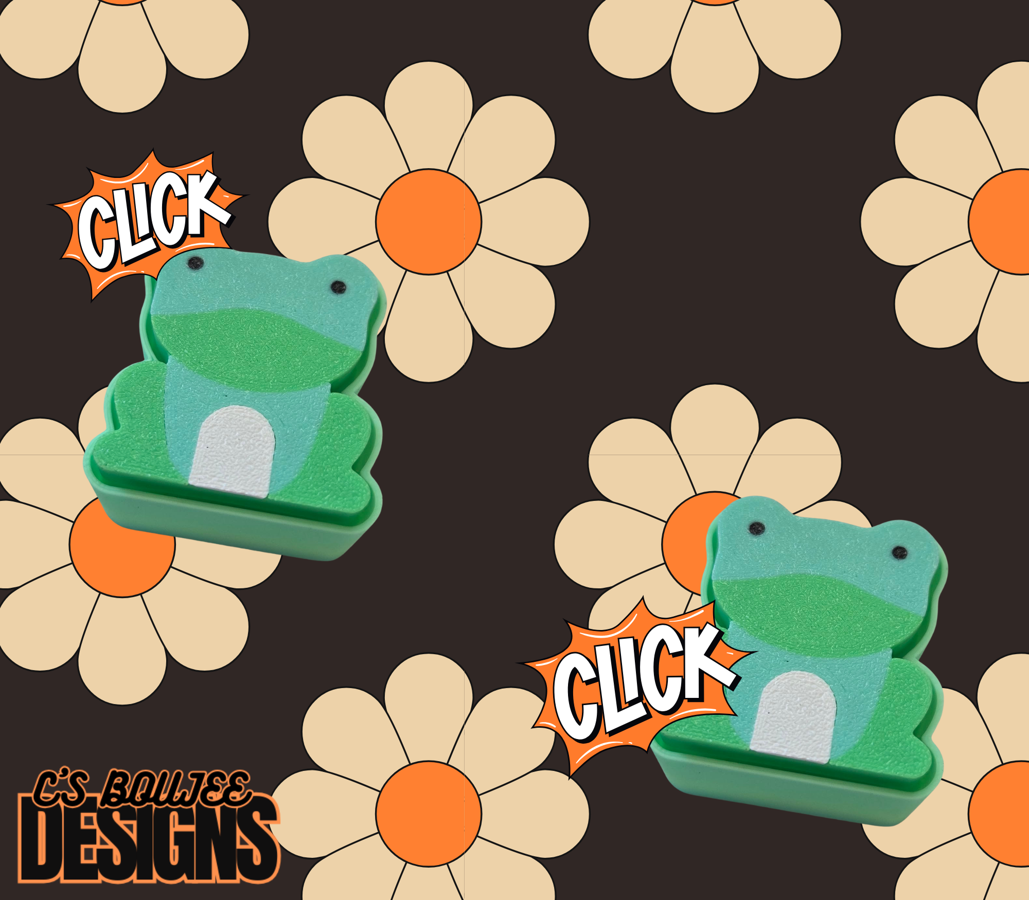 FROG CLICKER 3D PRINT