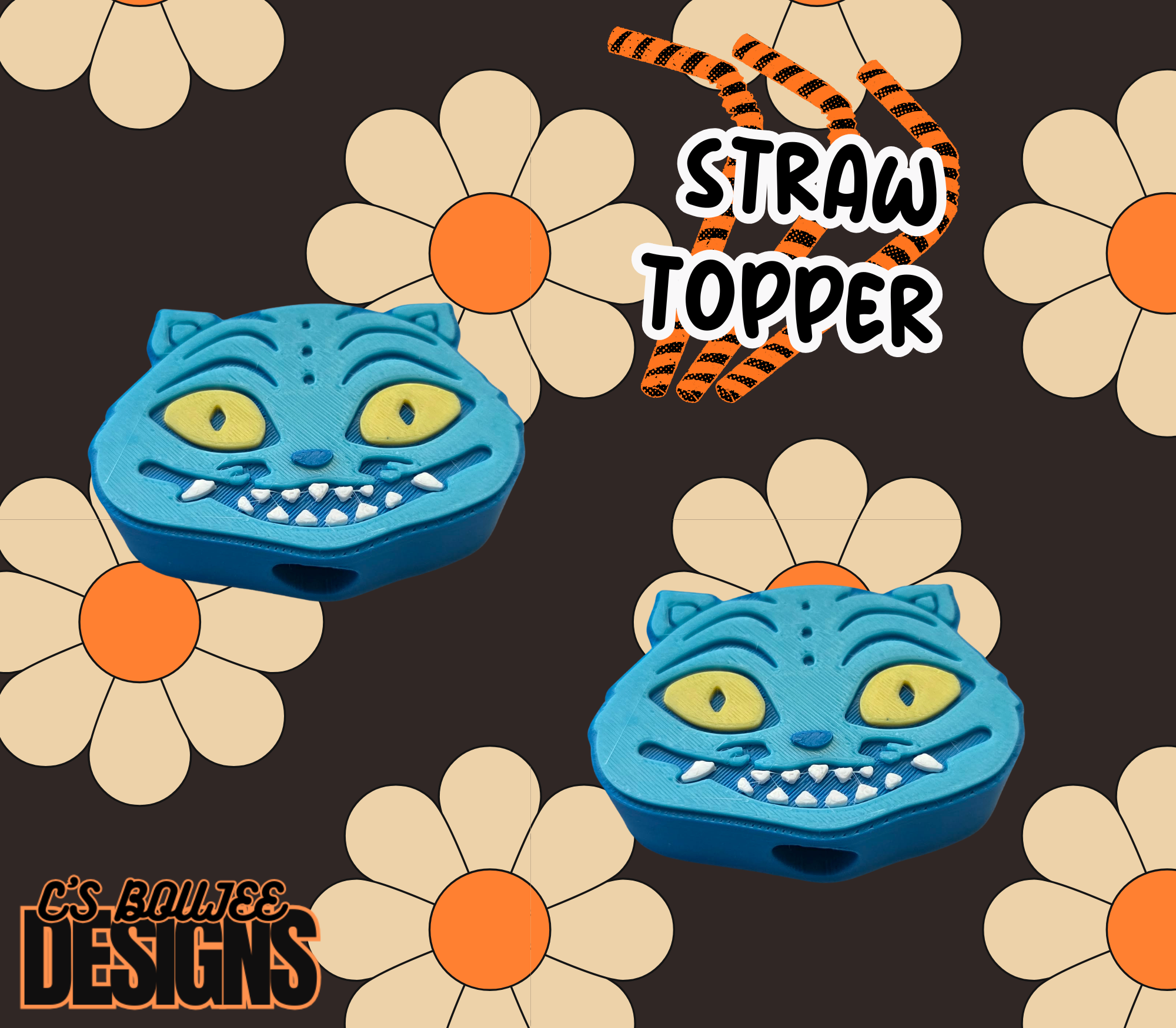 DERB STRAW TOPPER 3D PRINT