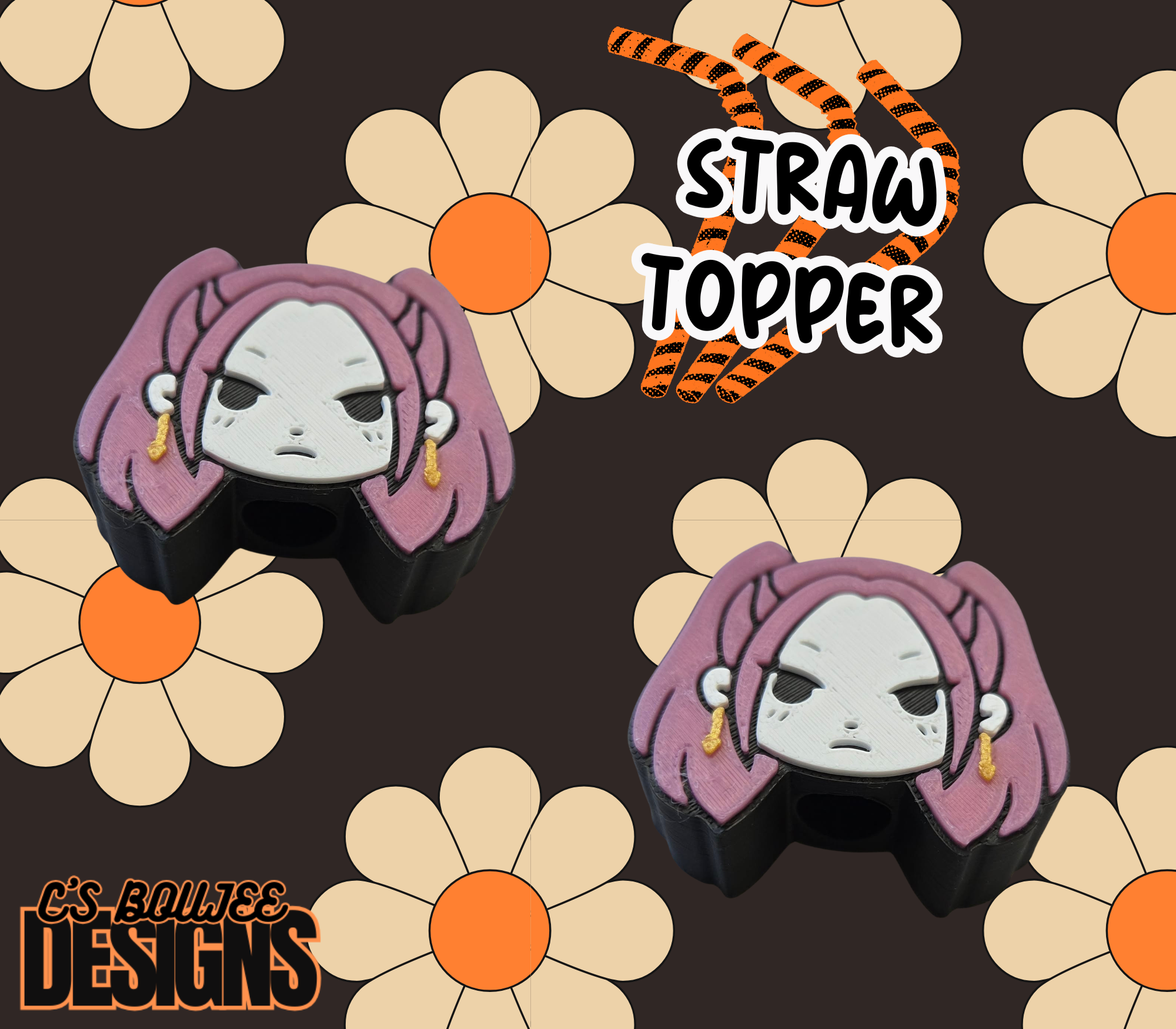 M/IRA STRAW TOPPER 3D PRINT