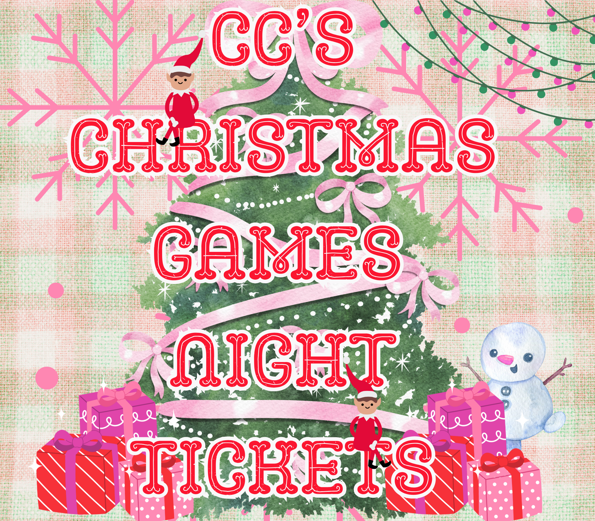 CC'S CHRISTMAS GAMES NIGHT TICKETS
