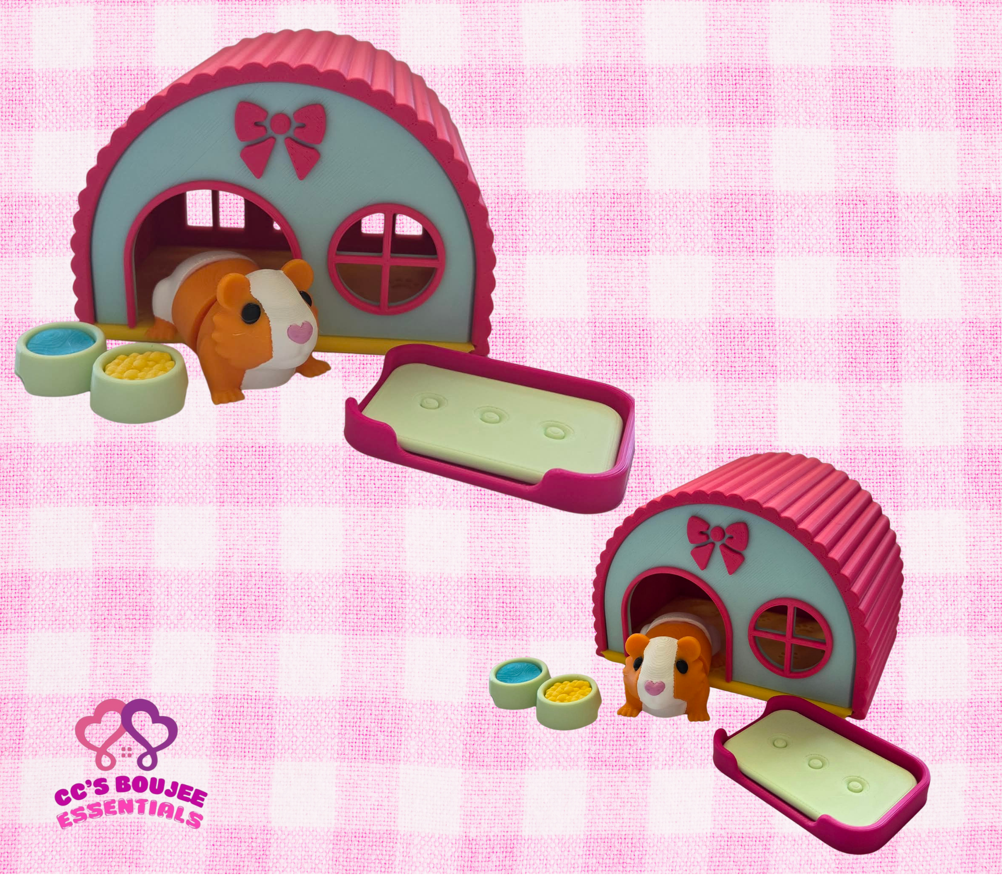 GUINEA PIG PLAYSET 3D PRINT