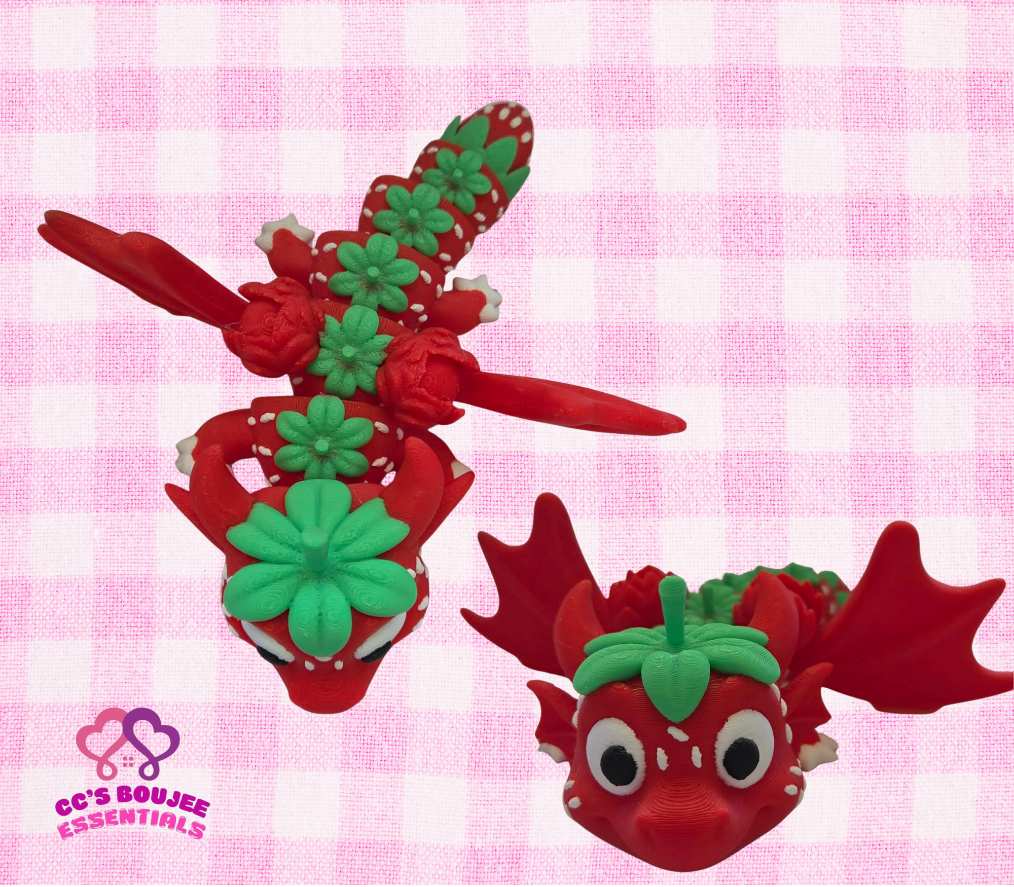 STRAWBERRY DRAGON 3D PRINT