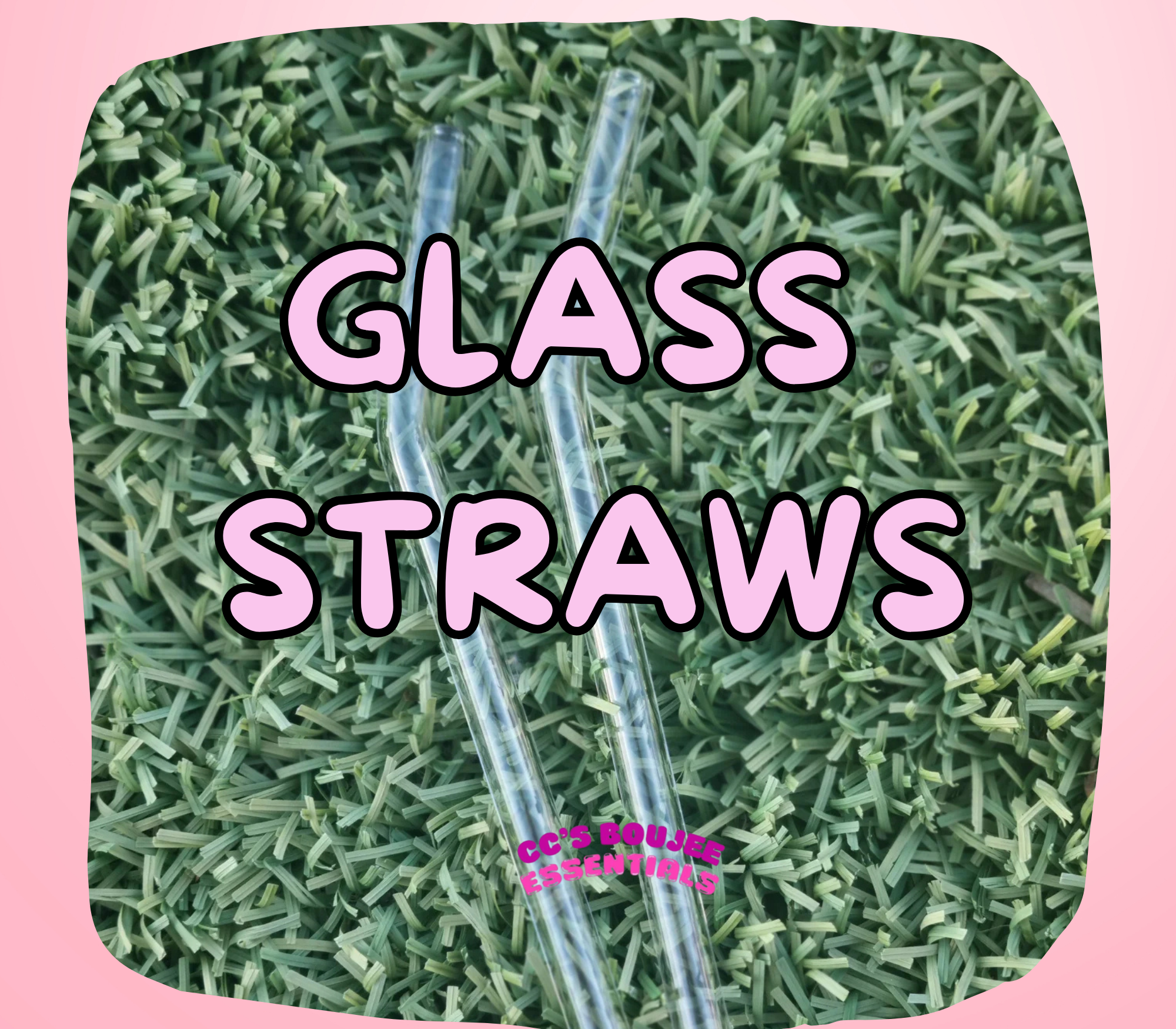 GLASS STRAWS