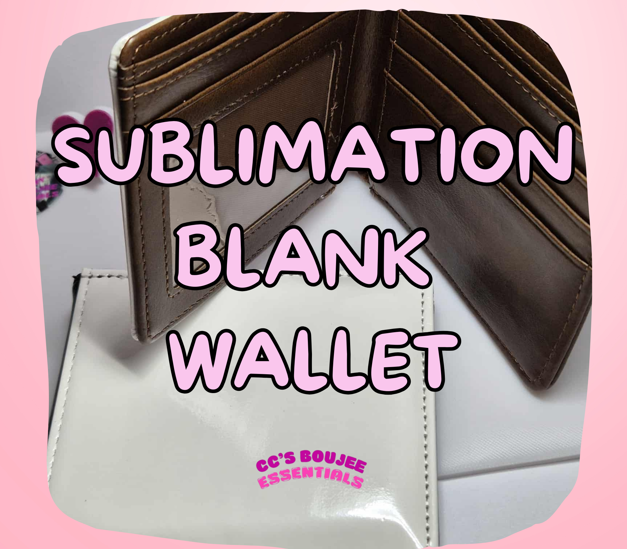 BLANK SUBLIMATION WALLETS