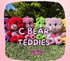 C BEAR TEDDIES