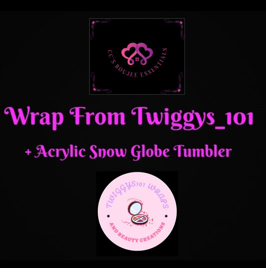 Acrylic Tumbler Plus Wrap From Twiggys_101