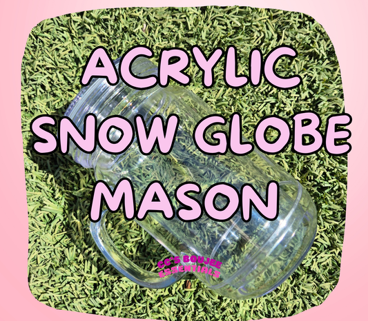 ACRYLIC MASON JAR BLANK