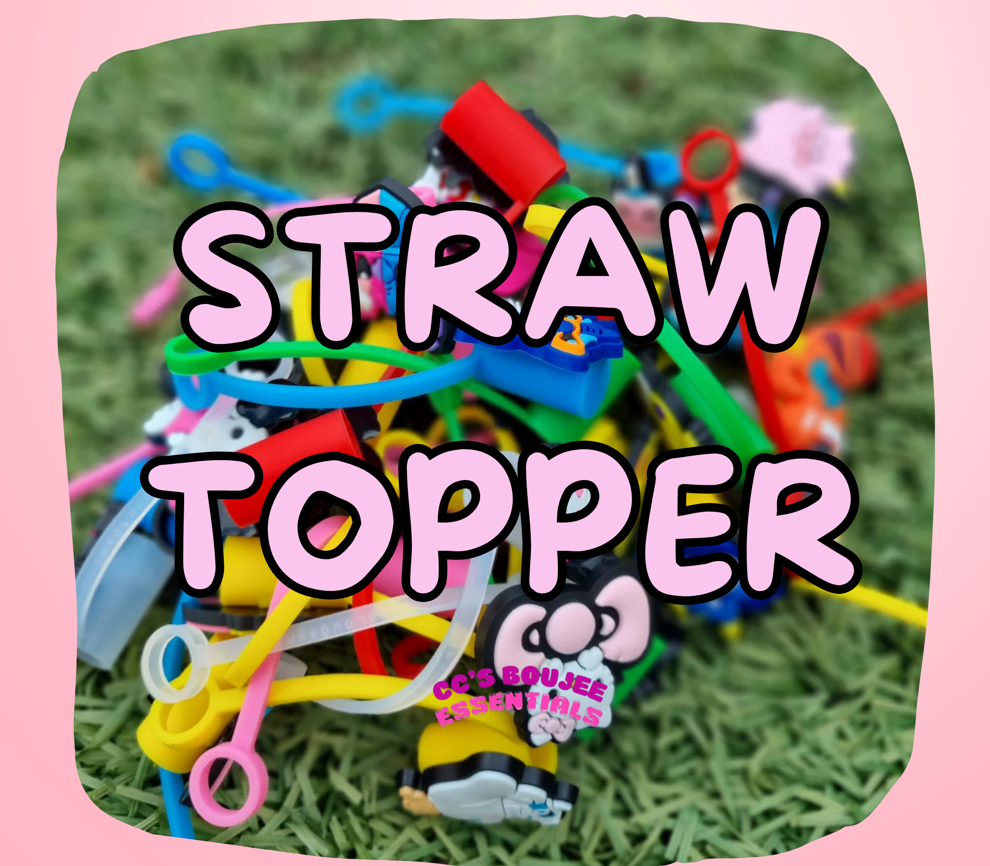 STRAW TOPPER