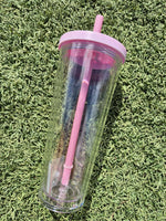 24OZ COLOURED STADIUM SNOW GLOBE BLANK