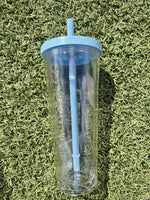 24OZ COLOURED STADIUM SNOW GLOBE BLANK