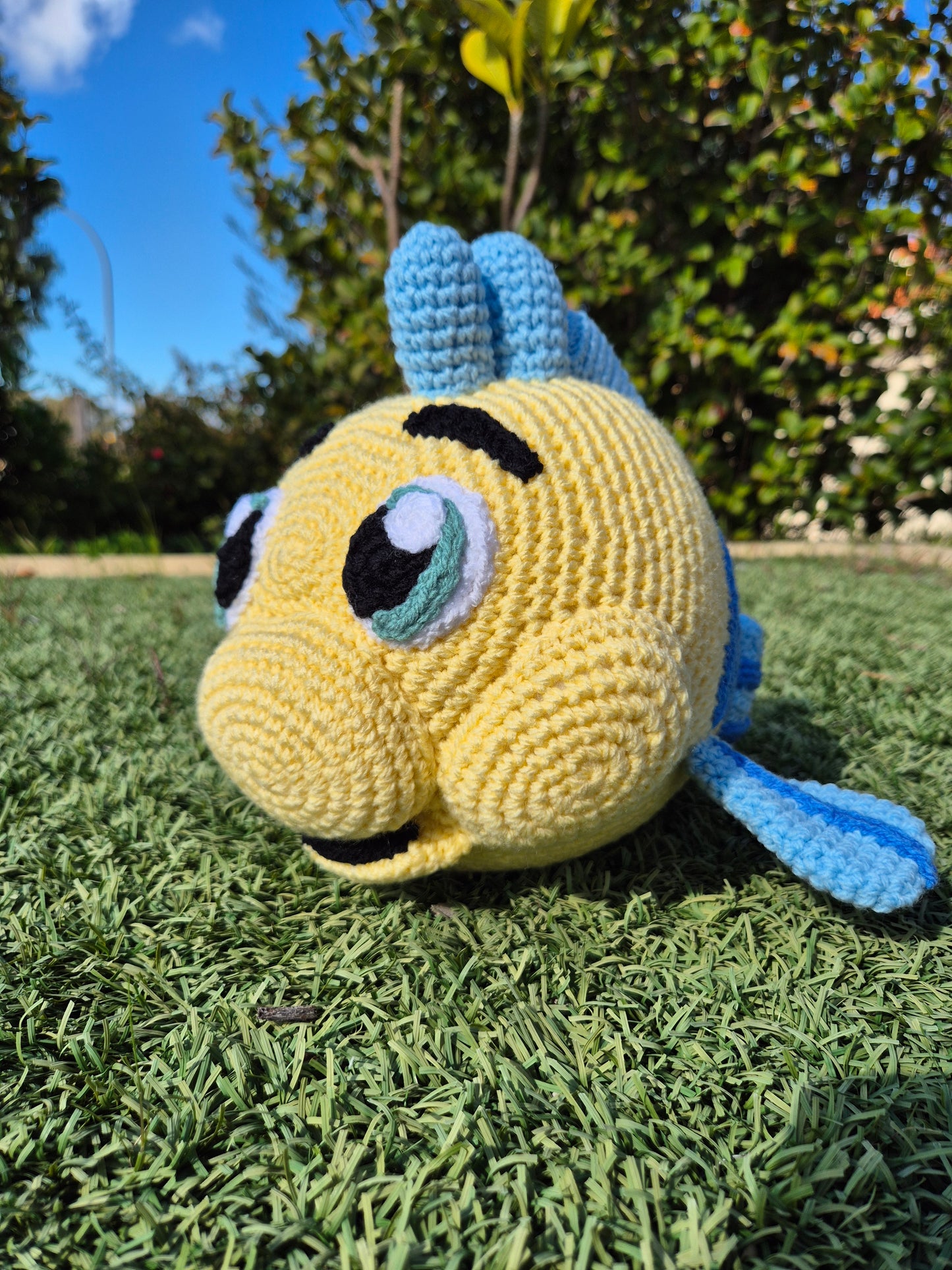 Crochet flounder