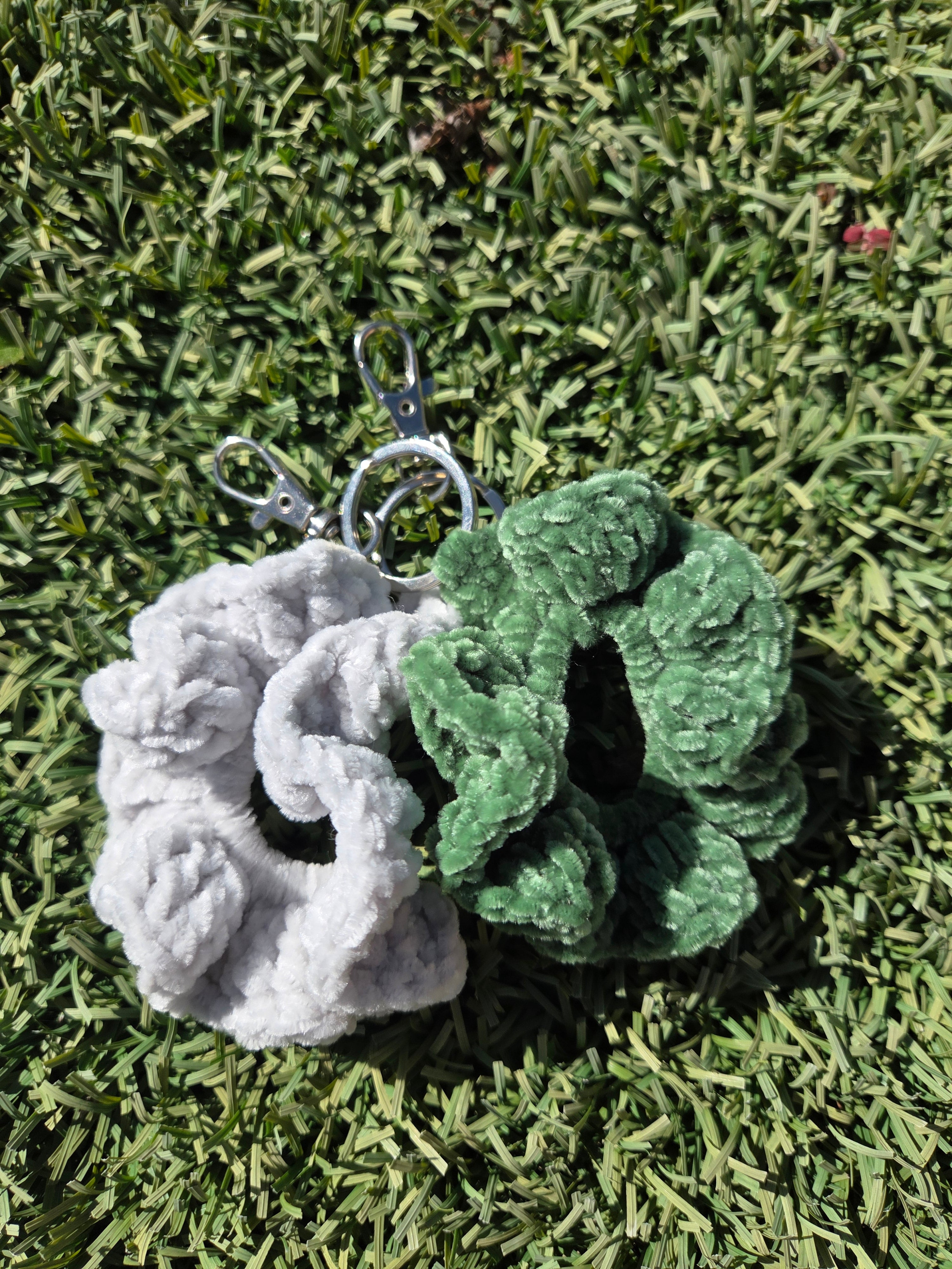SCRUNCHIE KEYCHAIN CROCHET