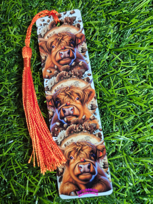 Cow bookmark