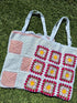 Crochet tote bag