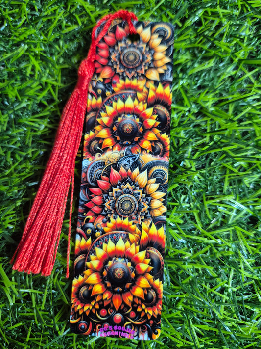 Indigenous flower bookmark