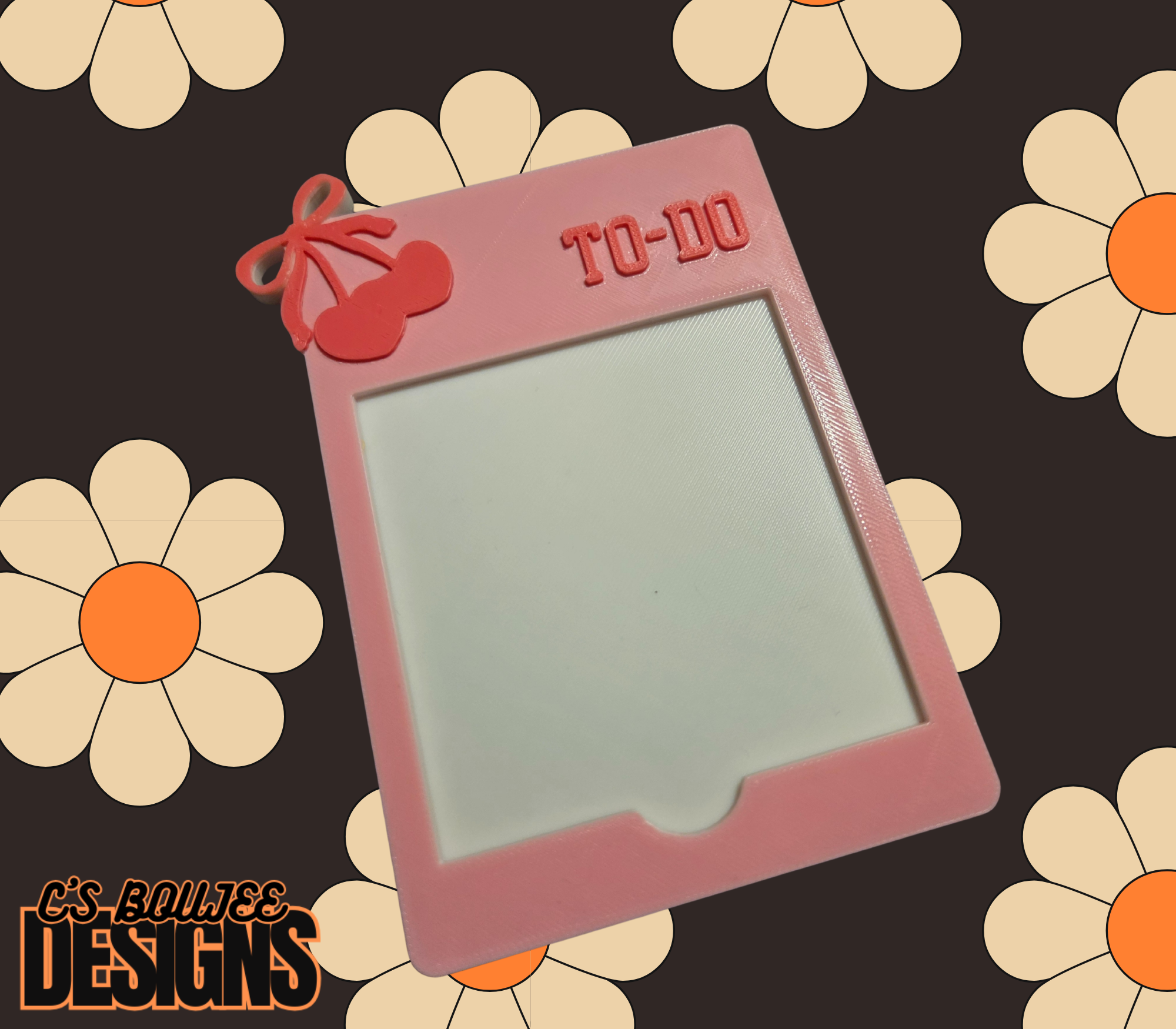 CHERRY NOTE HOLDER 3D PRINT