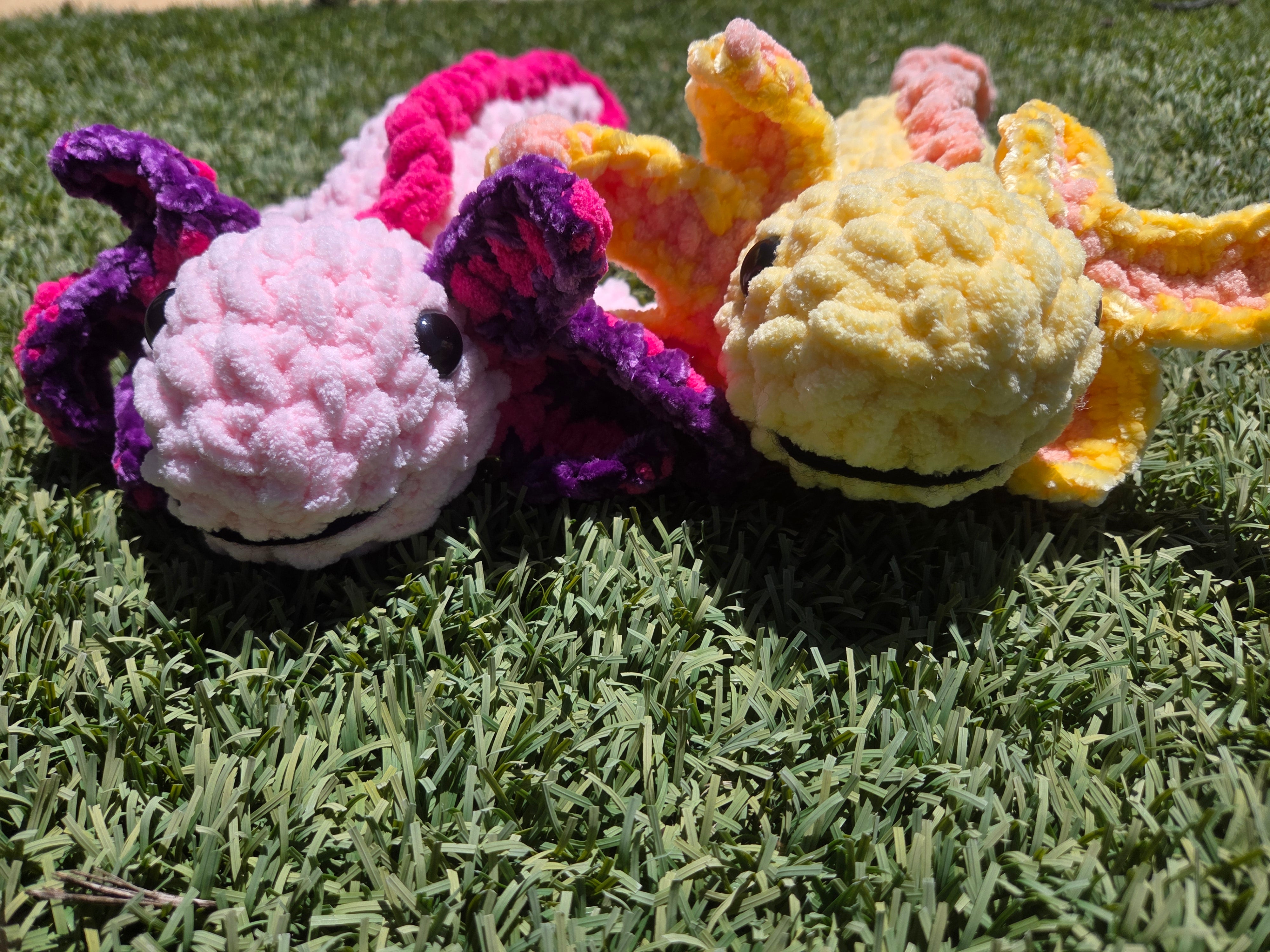 CROCHET AXOLOTL