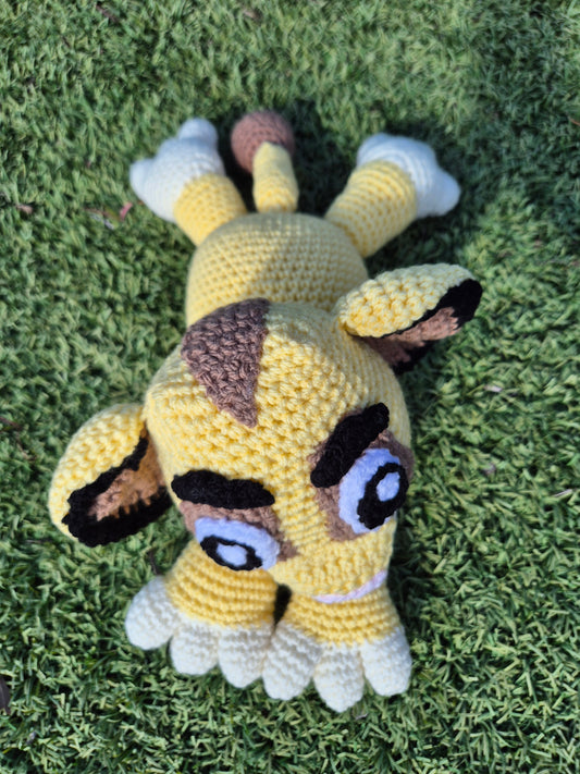 Crochet lion