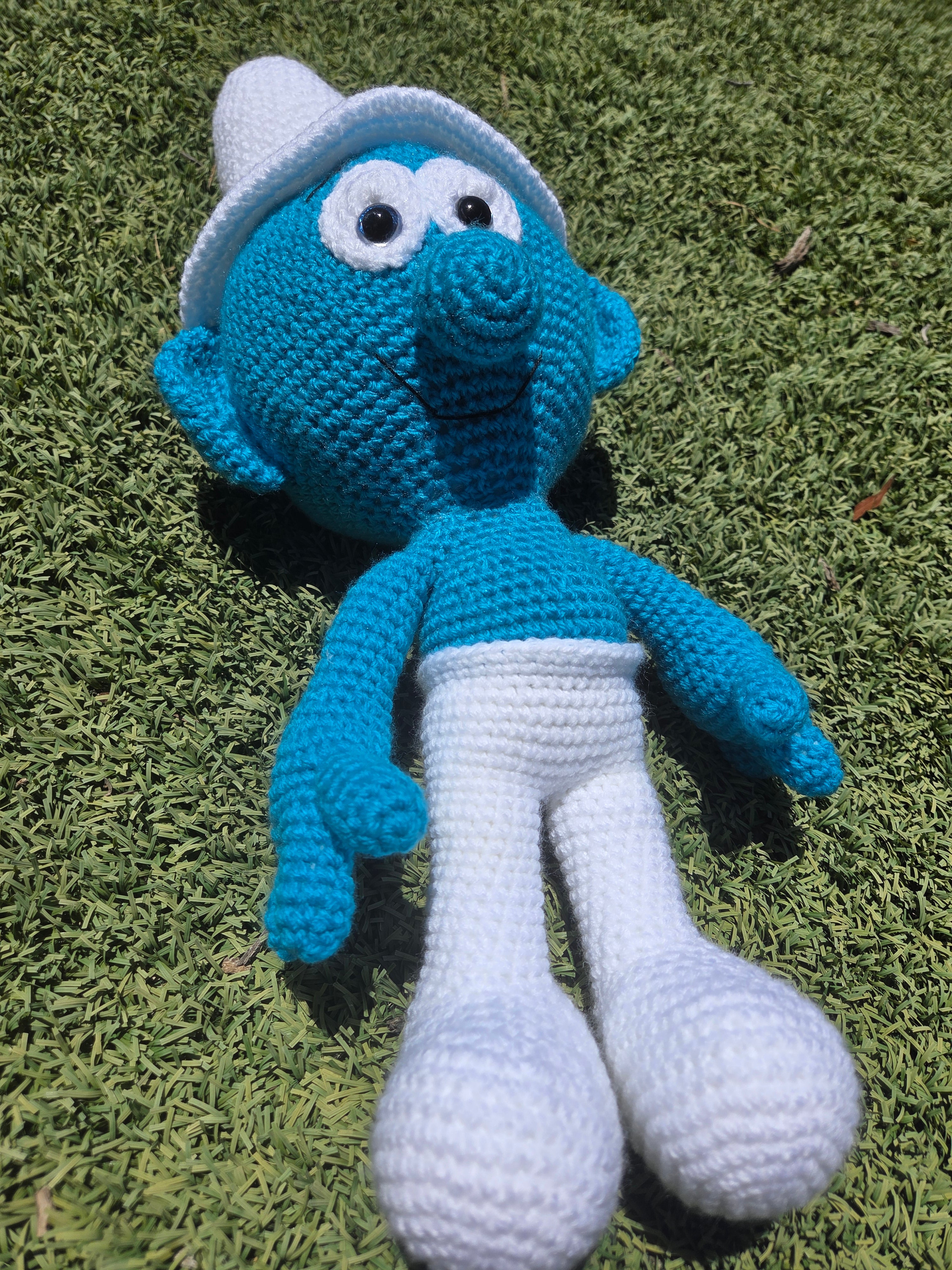 CROCHET BLUE GUY
